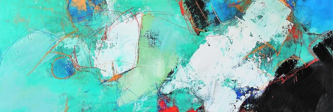Imagen de la obra. Cuadro abstracto