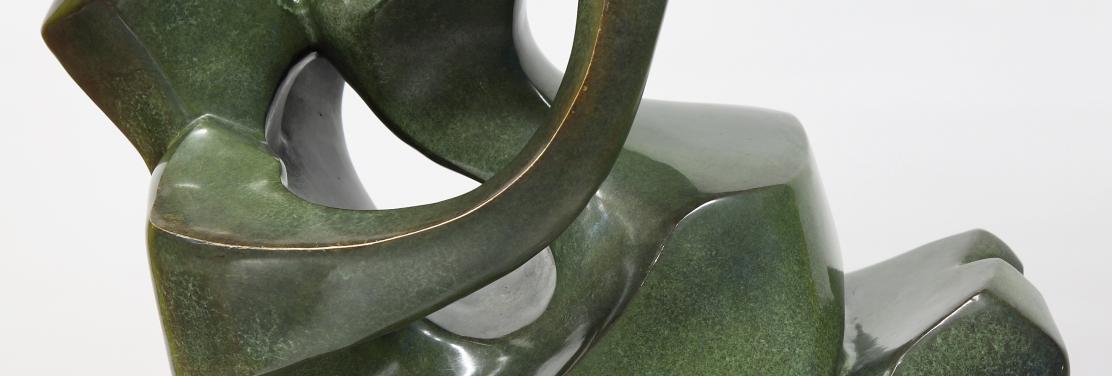 1995 Escultura en bronce, Colección Museo Tiflológico ONCE