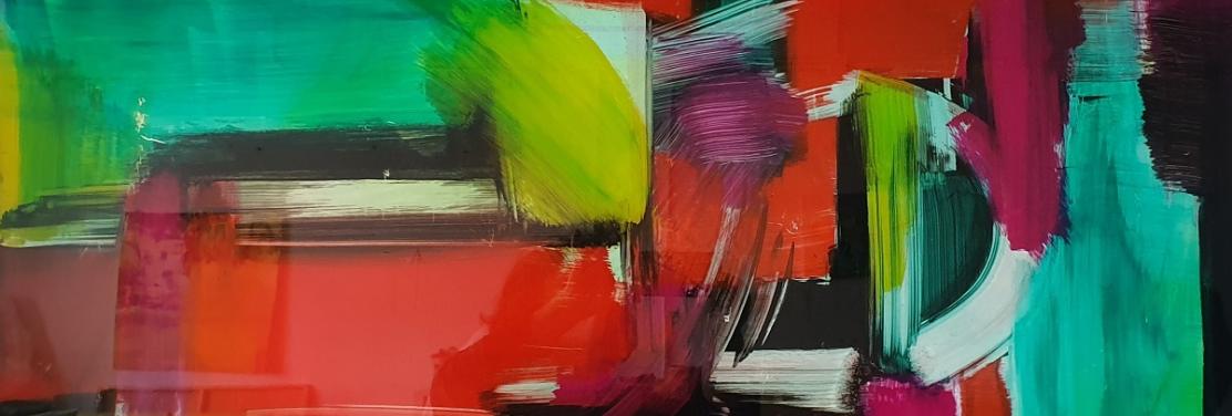 Imagen de la obra. Cuadro abstracto