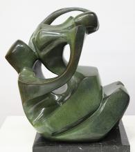 1995 Escultura en bronce, Colección Museo Tiflológico ONCE