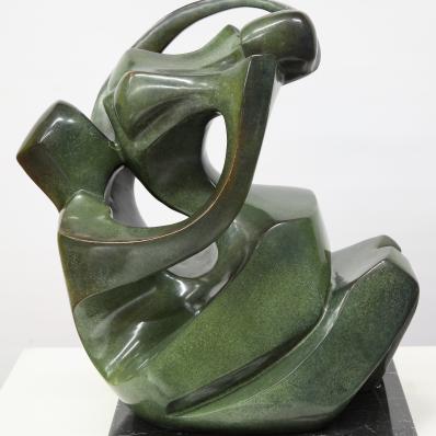 1995 Escultura en bronce, Colección Museo Tiflológico ONCE